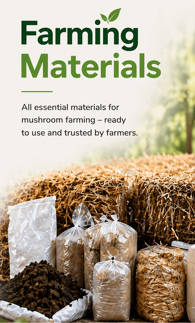 Mushroom Farming Materials