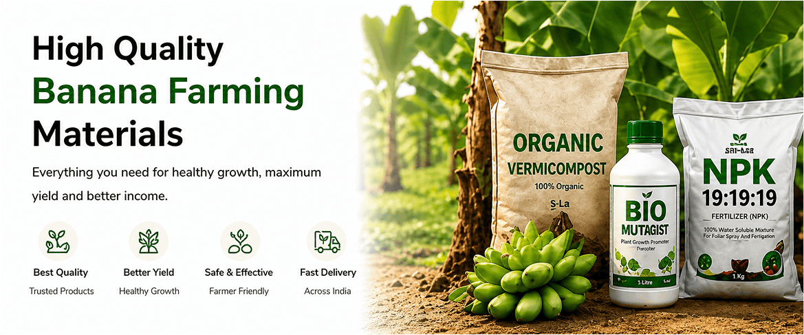 Banana Farming Materials – Fertilizers & Inputs
